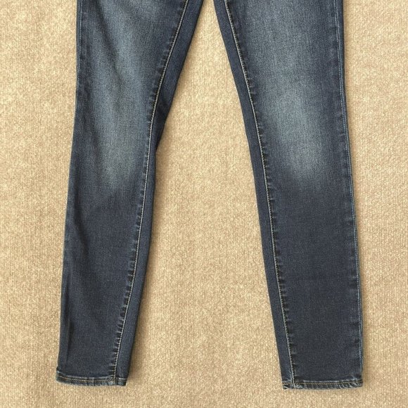 Articles of Society Jeans Womens 26 Skinny Dark Wash Stretch Denim Pants Jegging - Picture 3 of 13